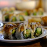 Es gab „Kinder-Gerichte“ – und (natürlich?) Sushi